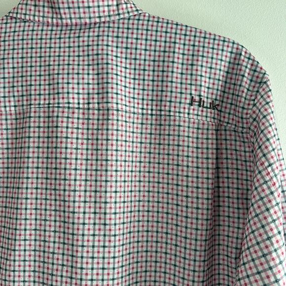 Huk Tide Men's Point Long Sleeve Shirt Size L Outdoor Boating Fishing 30+UPF - Picture 8 of 8